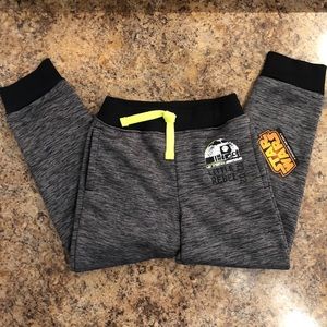 Disney Star Wars Size 6 Sweat Pants/Joggers